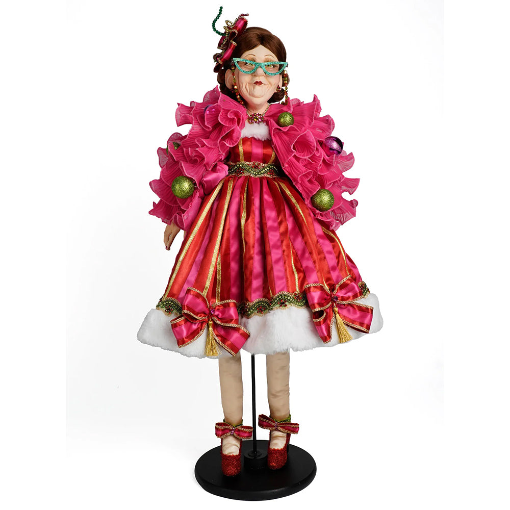 Katherine's Collection Kerst - Merry and Magnificent Christmas - Magnificent Mae Doll - 84cm