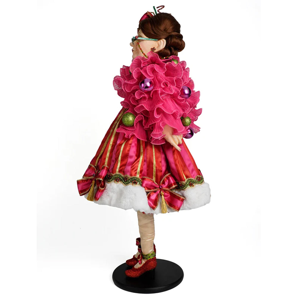 Katherine's Collection Kerst - Merry and Magnificent Christmas - Magnificent Mae Doll - 84cm
