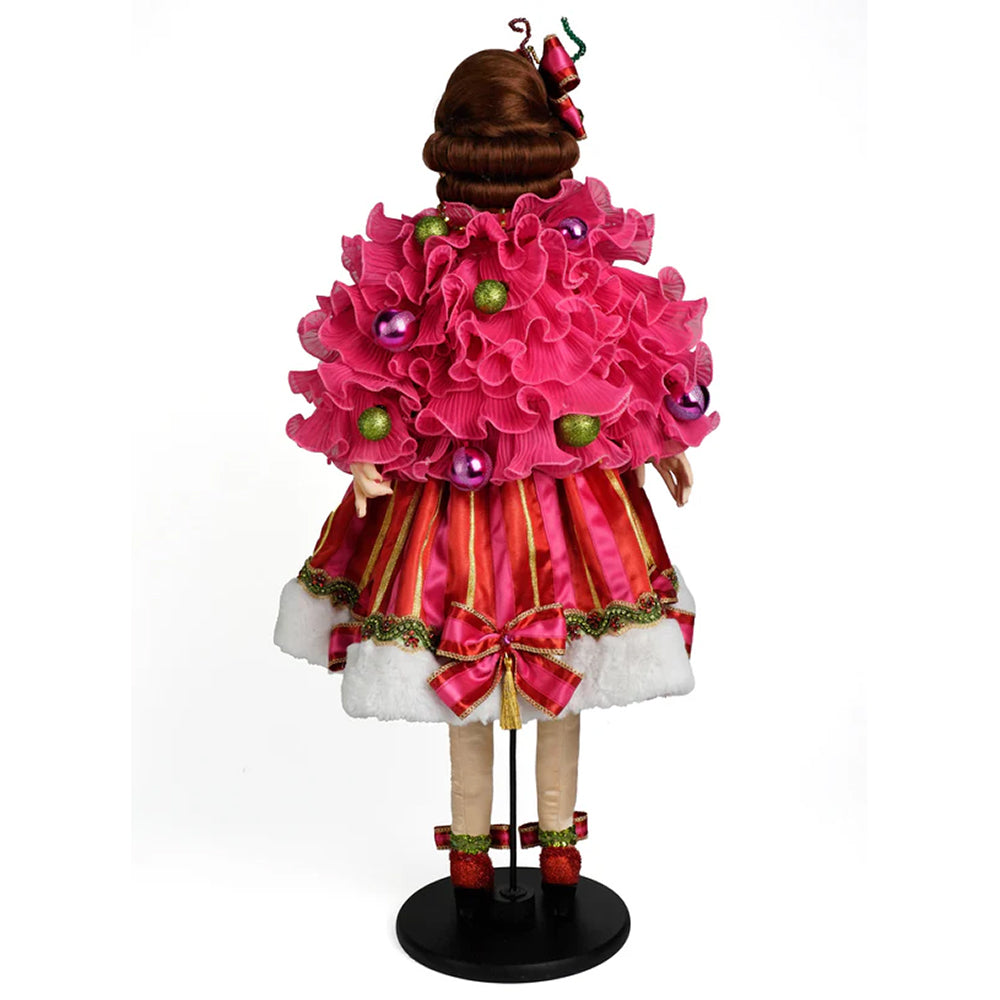 Katherine's Collection Kerst - Merry and Magnificent Christmas - Magnificent Mae Doll - 84cm
