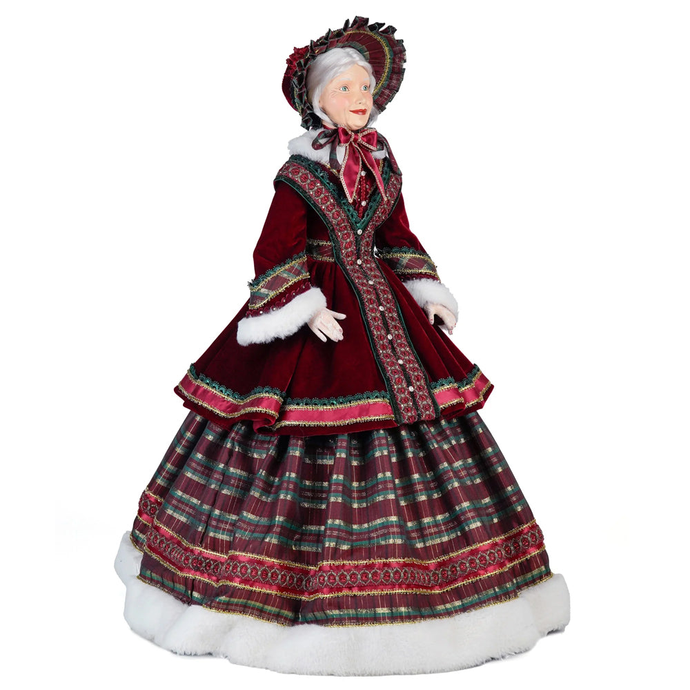 Katherine's Collection Christmas - Timeless Tidings - Mrs. Grace Tidings Doll - 97cm