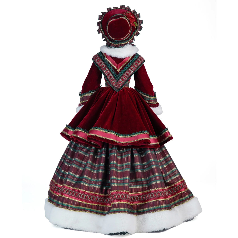 Katherine's Collection Christmas - Timeless Tidings - Mrs. Grace Tidings Doll - 97cm