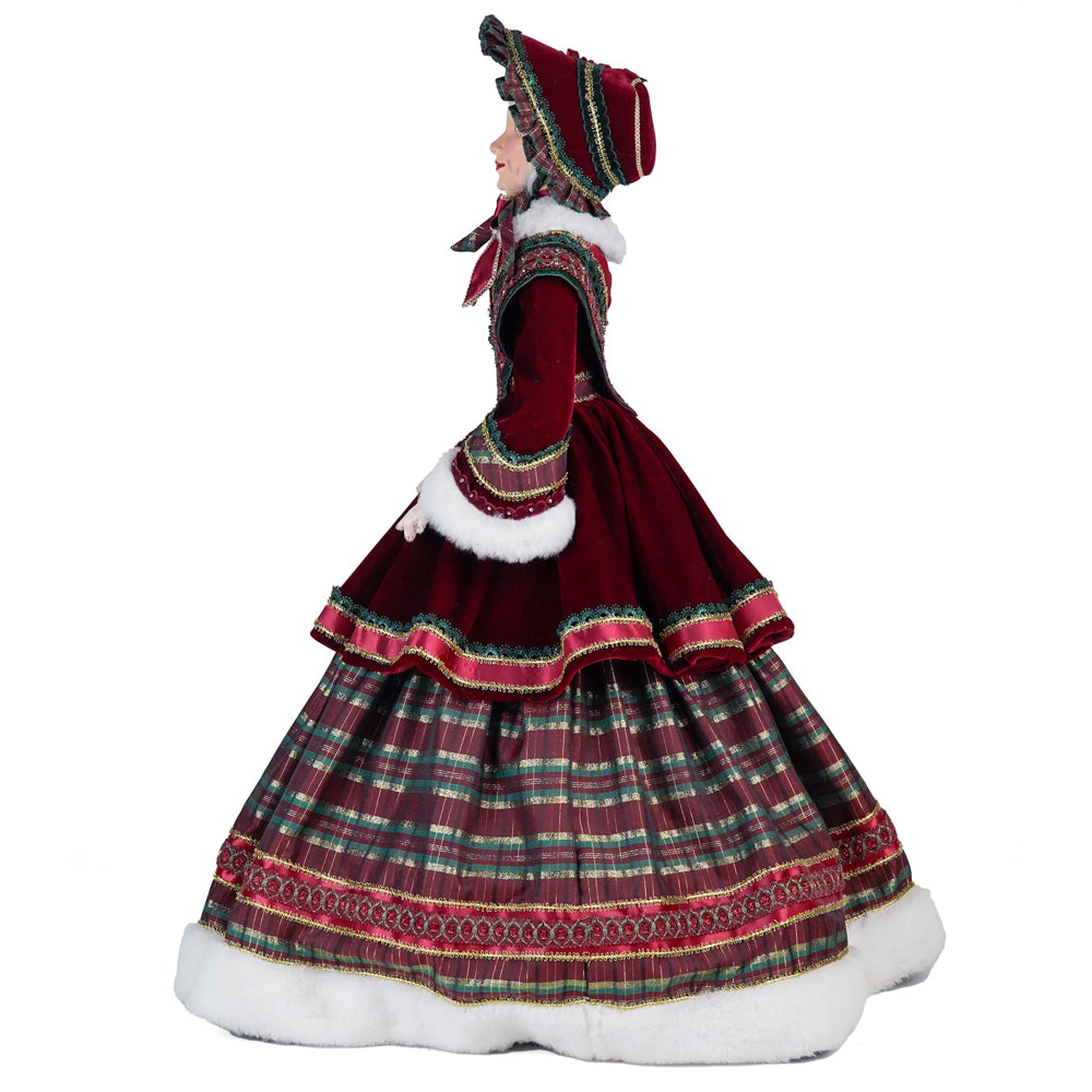 Katherine's Collection Christmas - Timeless Tidings - Mrs. Grace Tidings Doll - 97cm