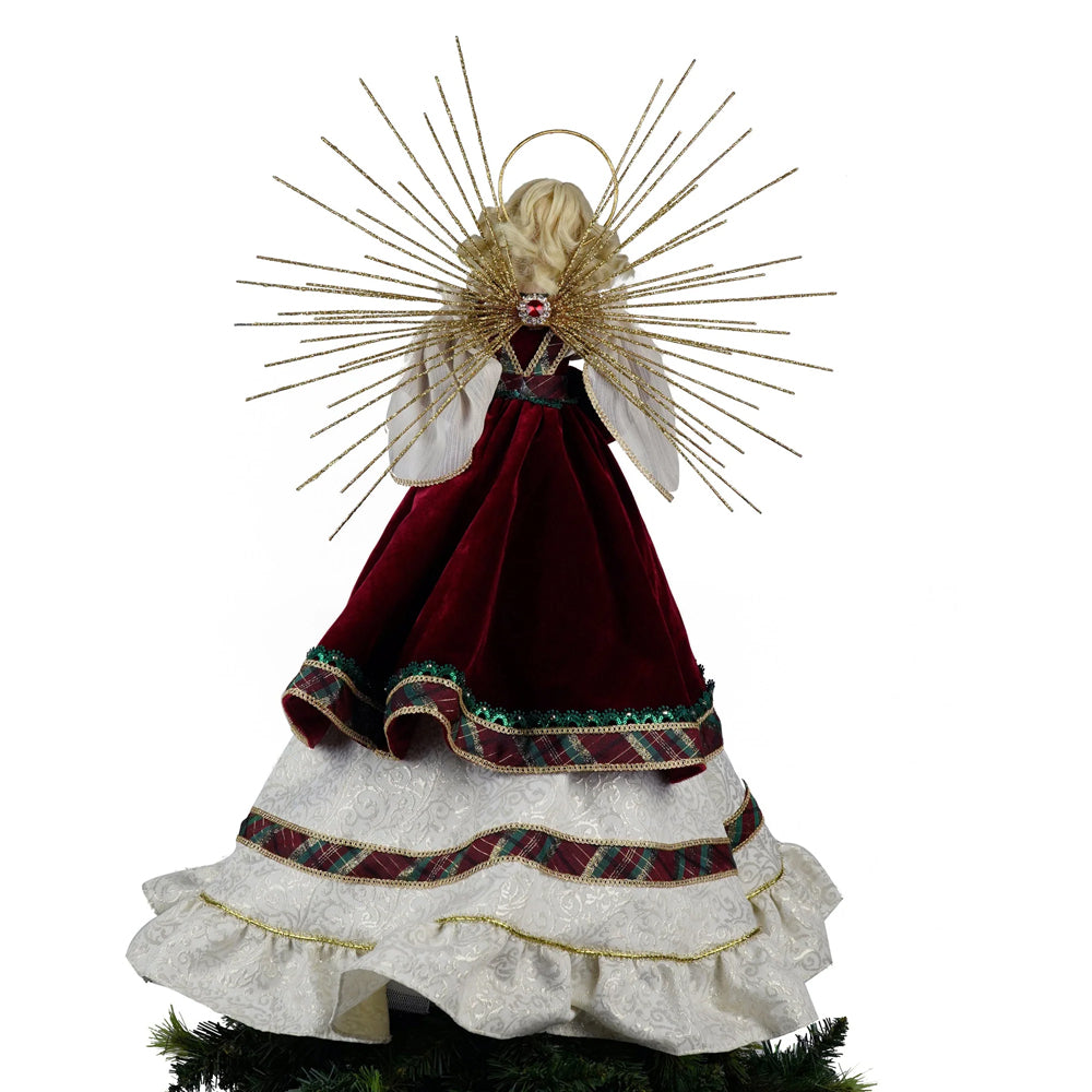 Katherine's Collection Christmas - Timeless Tidings - Glory Angel Treetopper - 63cm