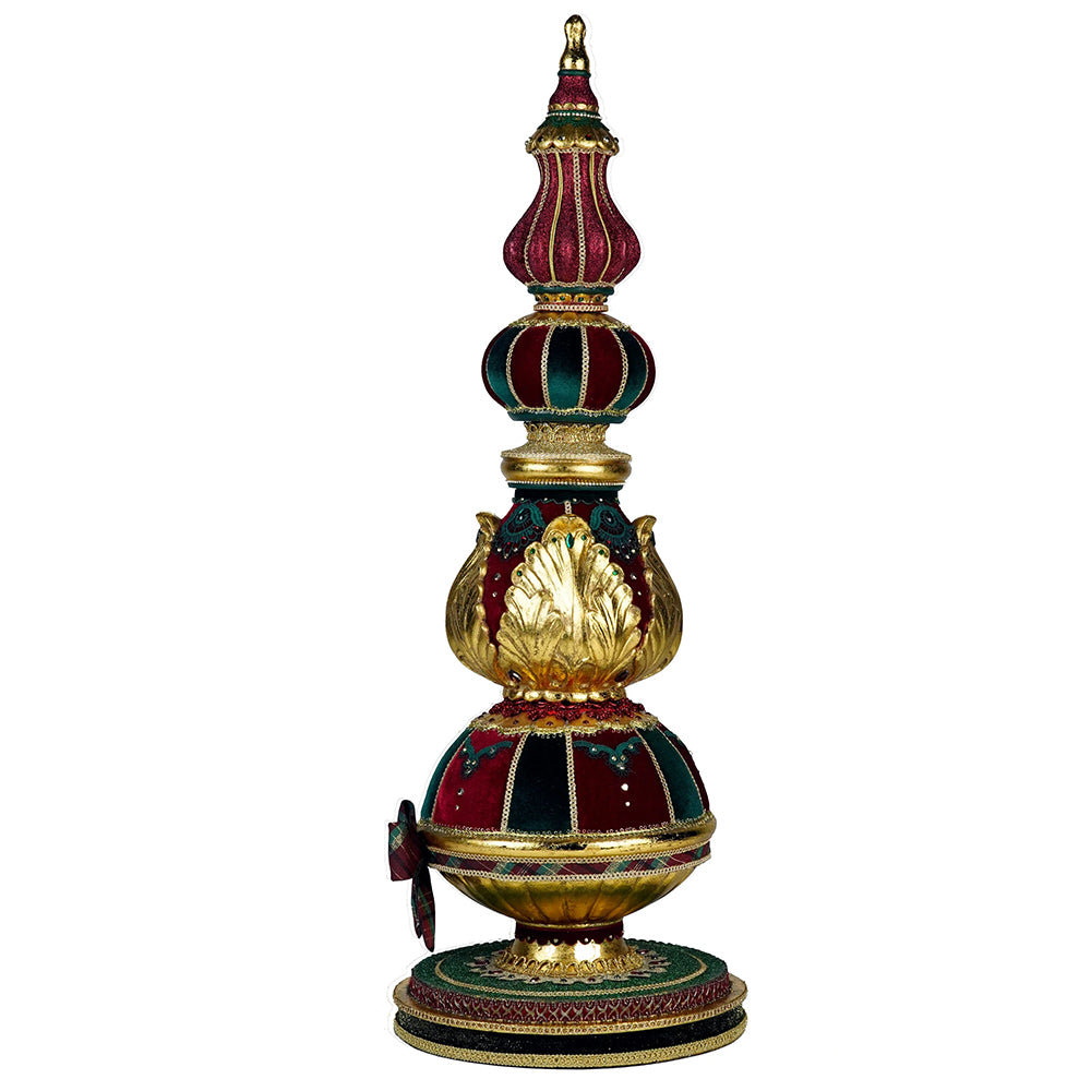 Katherine's Collection Kerst - Timeless Tidings - Finial - 76cm
