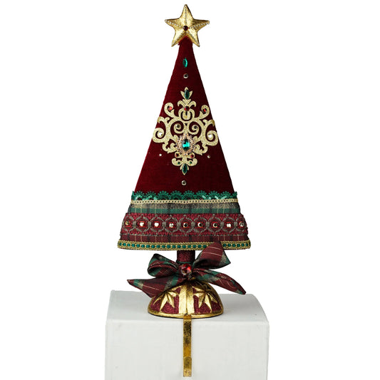 Katherine's Collection Christmas - Timeless Tidings - Tree Stocking Holder - 44cm