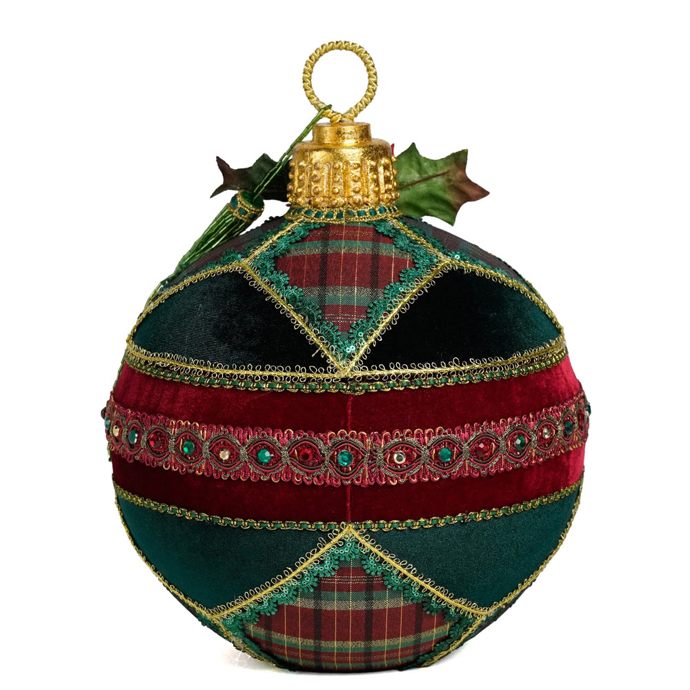 Katherine's Collection Kerst - Timeless Tidings - Ornament Candy Container - 32cm