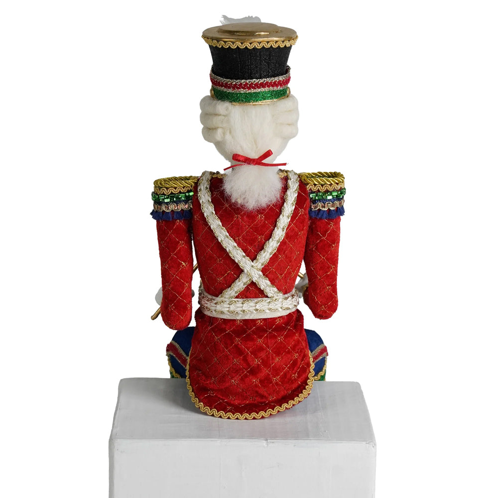 Katherine's Collection Christmas - Toy Soldier - Nutcracker Ledge Sitter - 37cm