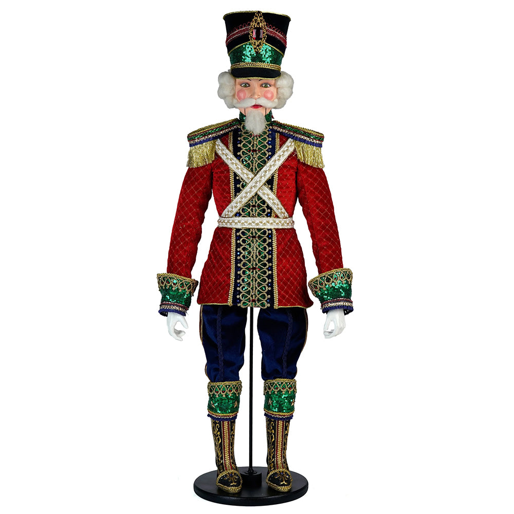 Katherine's Collection Christmas - Toy Soldier - Baron Wintermarch Doll - 94cm
