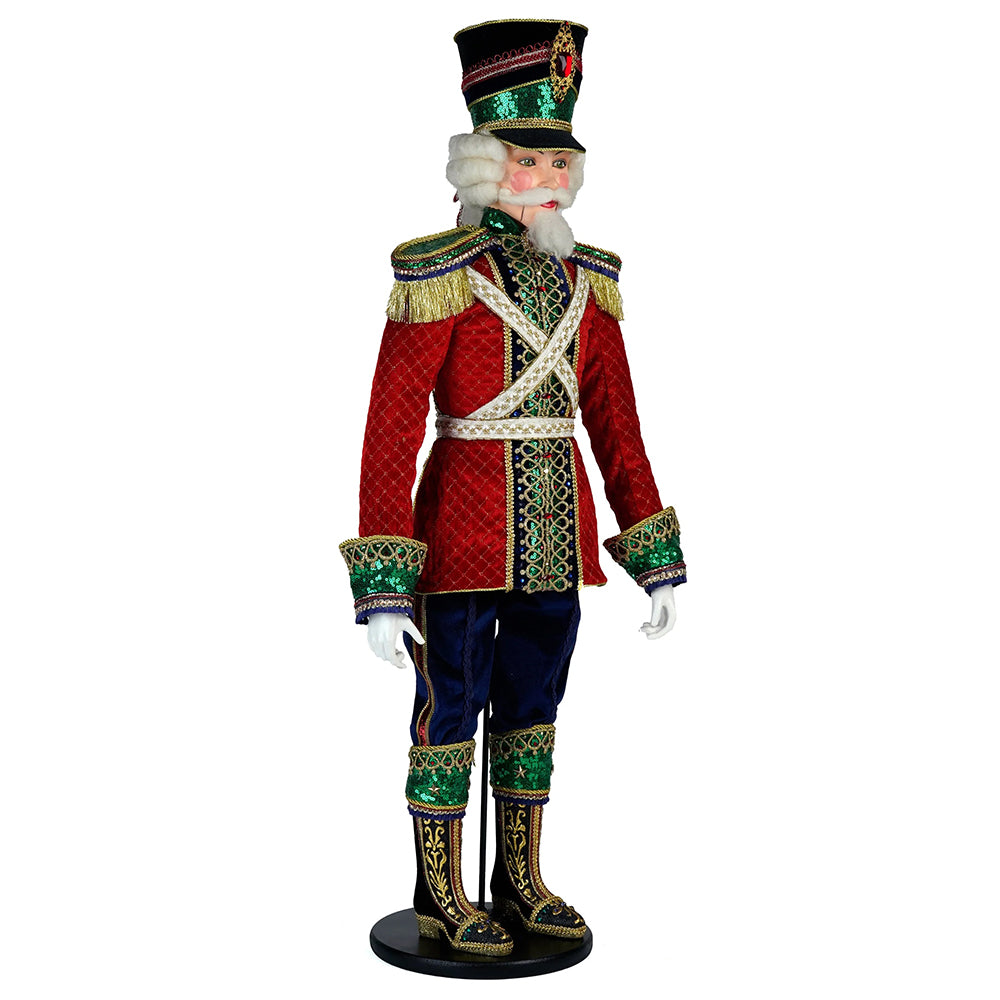 Katherine's Collection Christmas - Toy Soldier - Baron Wintermarch Doll - 94cm