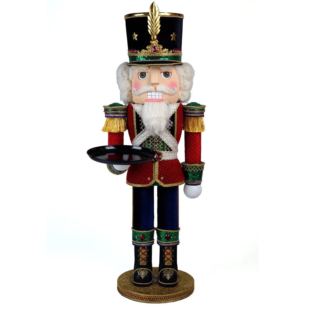 Katherine's Collection Kerst - Toy Soldier - Nutcracker Server - 126cm