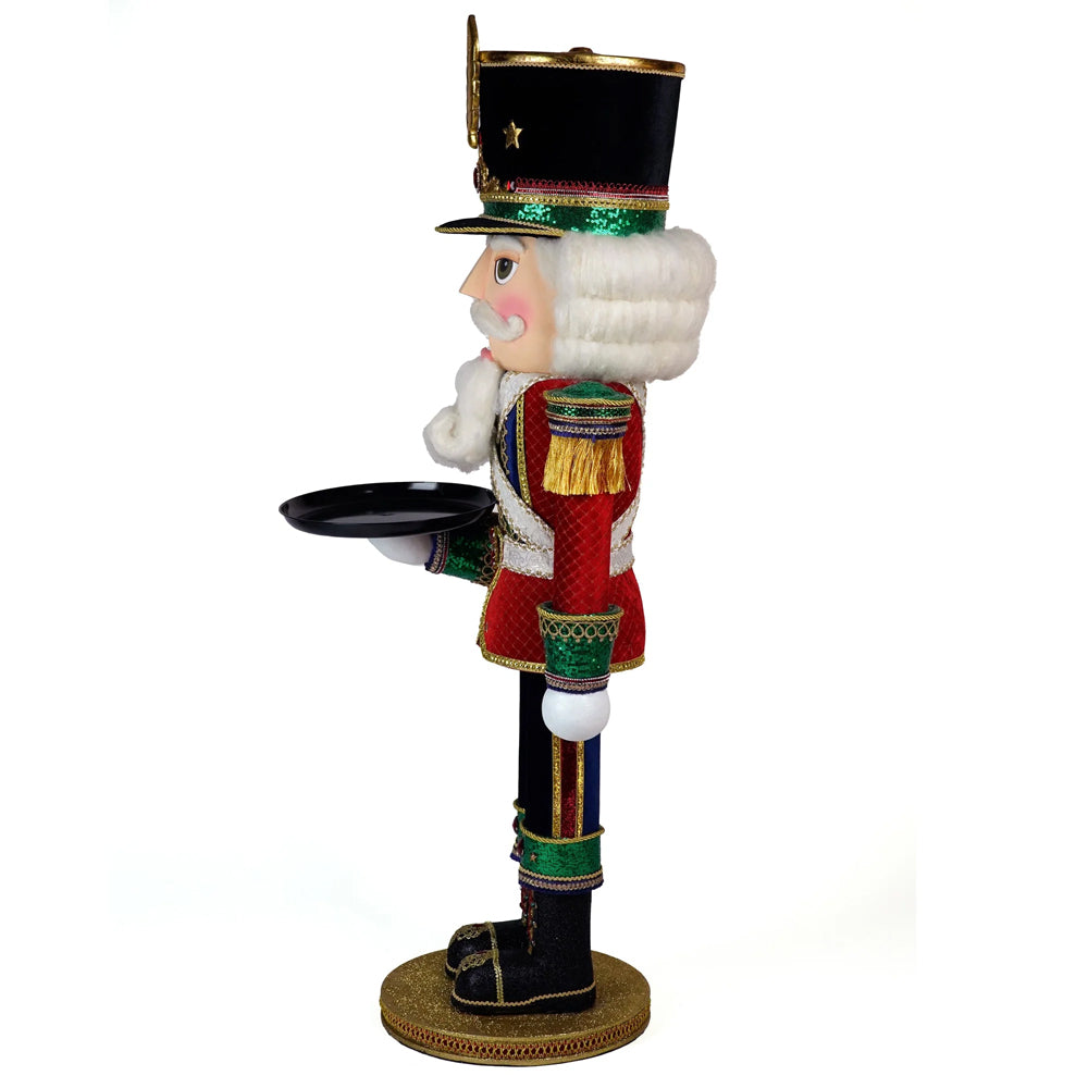 Katherine's Collection Kerst - Toy Soldier - Nutcracker Server - 126cm
