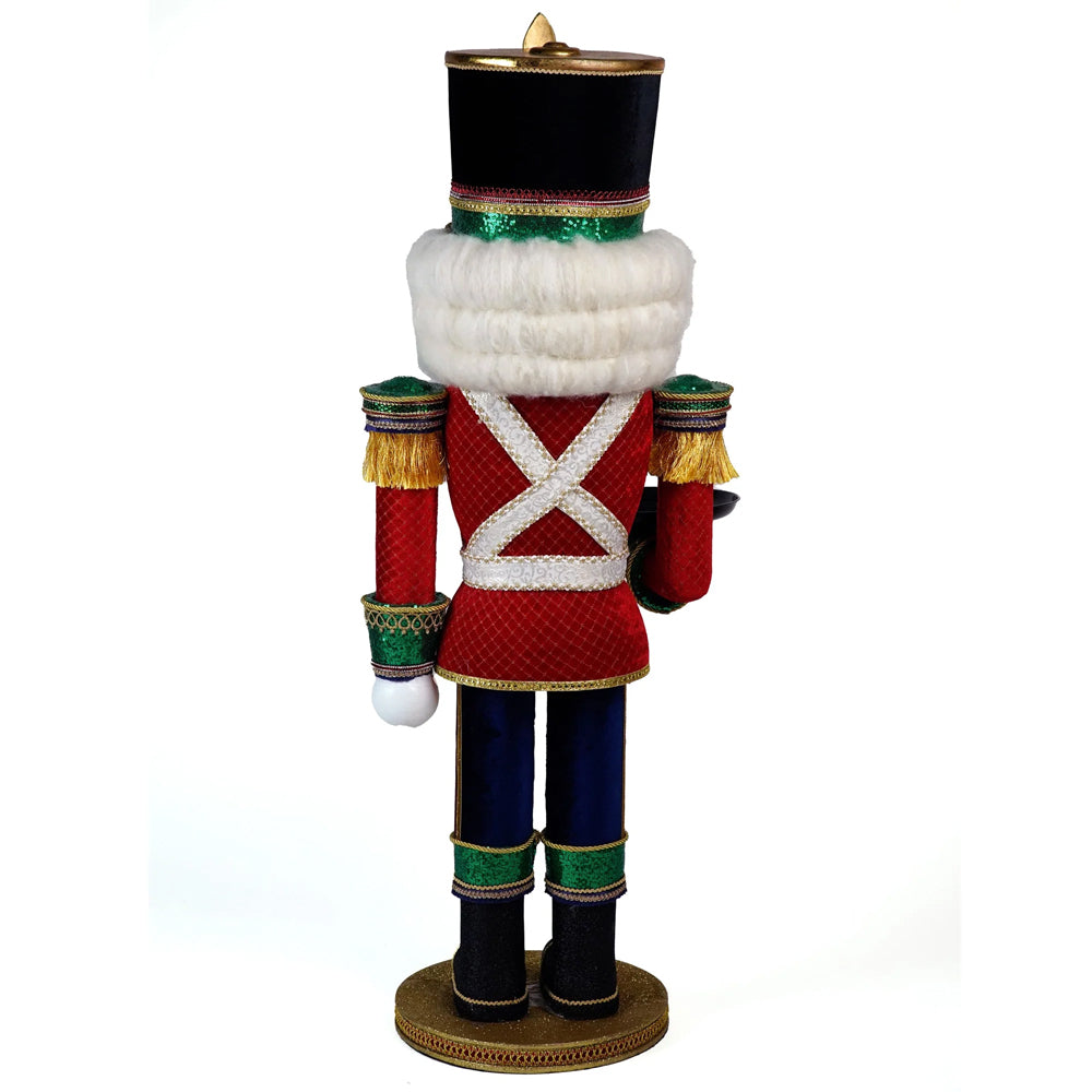 Katherine's Collection Kerst - Toy Soldier - Nutcracker Server - 126cm