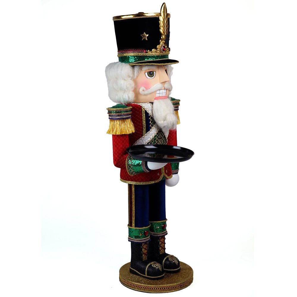Katherine's Collection Kerst - Toy Soldier - Nutcracker Server - 126cm