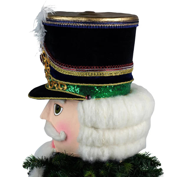 Katherine's Collection Kerst - Toy Soldier - Nutcracker Head Tree Topper or Tabletop - 38cm