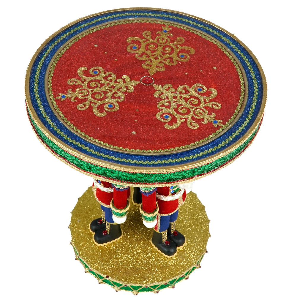 Katherine's Collection Kerst - Toy Soldier - Nutcracker Cake Plate - 31cm
