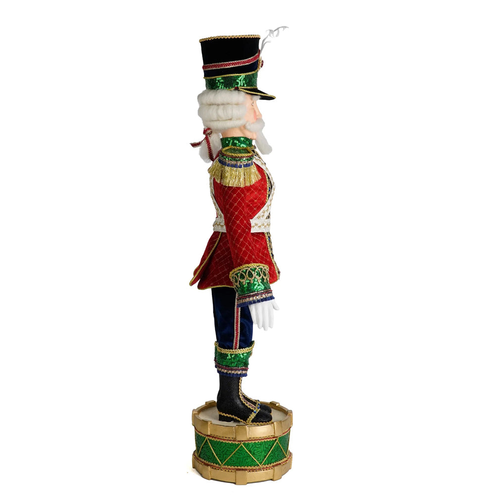 Katherine's Collection Kerst - Toy Soldier - Sir Wintermarch Tabletop Nutcracker - 81cm