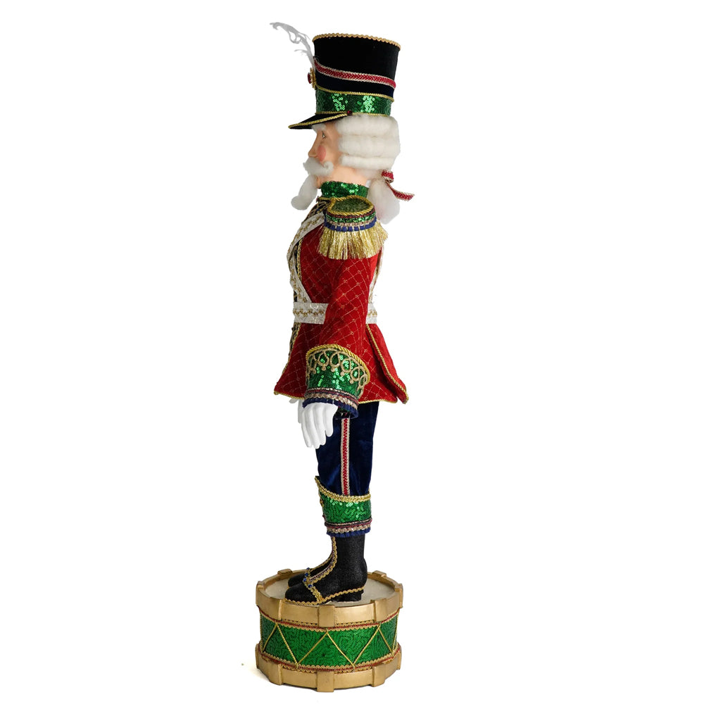 Katherine's Collection Kerst - Toy Soldier - Sir Wintermarch Tabletop Nutcracker - 81cm