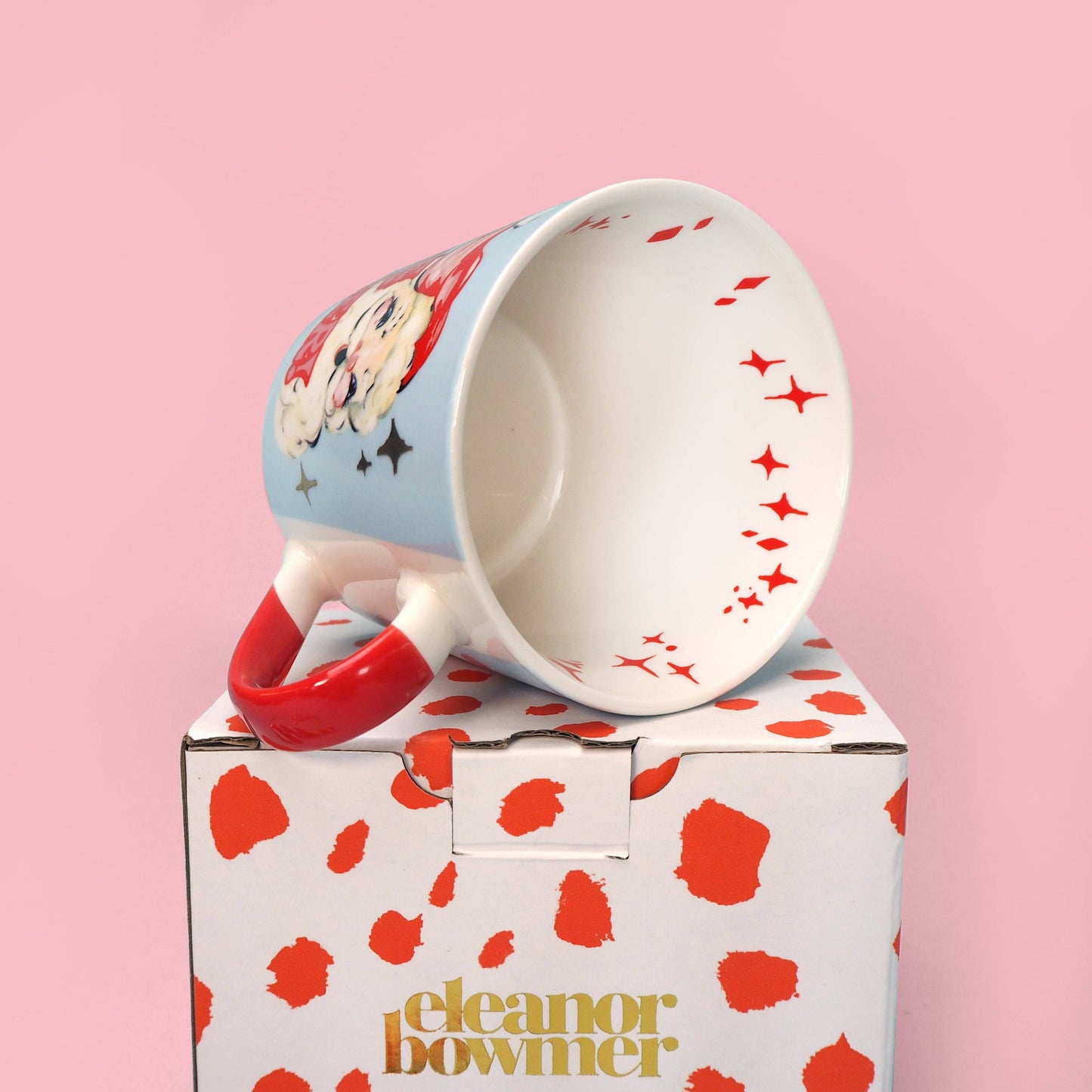 Eleanor Bowmer Christmas Mug - 'Cup of Cheer' Santa Mug