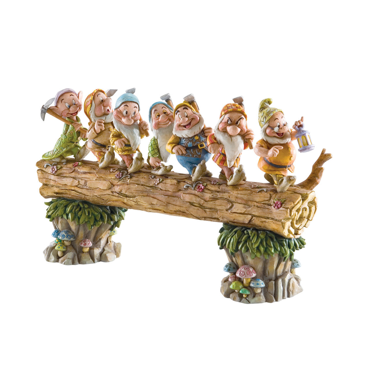 Disney Traditions by Jim Shore Christmas Figurine - Snow White & the Seven Dwarfs - 31cm | Delivery ± 3 weeks