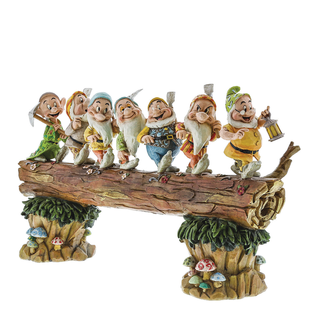 Disney Traditions by Jim Shore Christmas Figurine - Snow White & the Seven Dwarfs - 31cm | Delivery ± 3 weeks