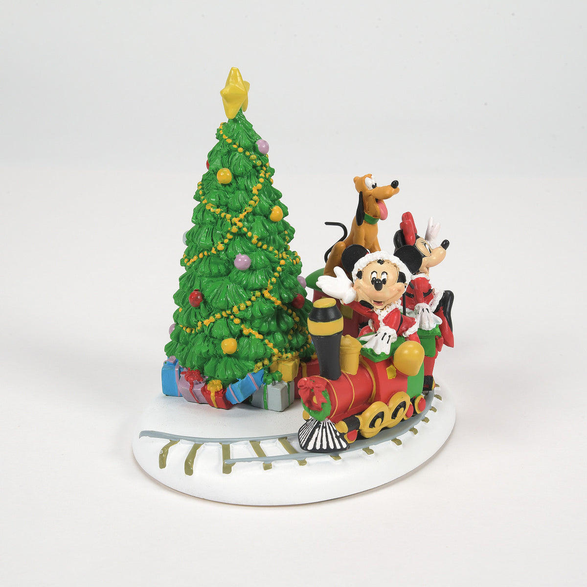 Department 56 Disney Village Christmas Decoration - Mickey's Holiday Express - 14.5cm | Delivery ± 3 weeks
