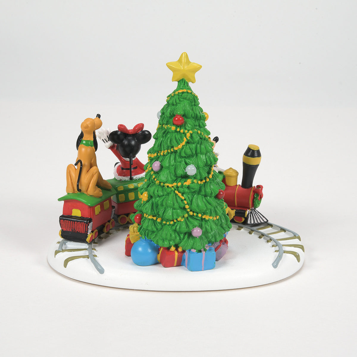 Department 56 Disney Village Christmas Decoration - Mickey's Holiday Express - 14.5cm | Delivery ± 3 weeks