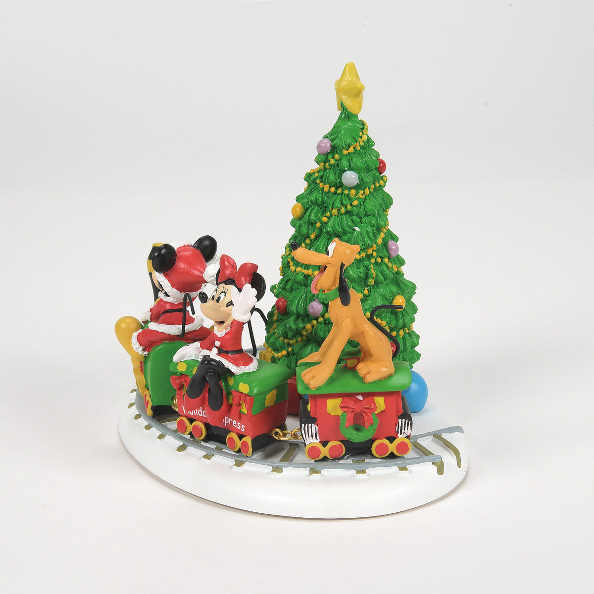 Department 56 Disney Village Christmas Decoration - Mickey's Holiday Express - 14.5cm | Delivery ± 3 weeks