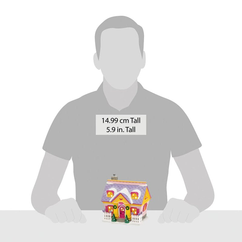 Department 56 Disney Village Christmas House - Minnie's House - 15cm | Delivery ± 3 weeks