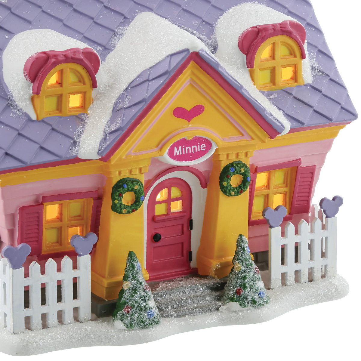 Department 56 Disney Village Christmas House - Minnie's House - 15cm | Delivery ± 3 weeks