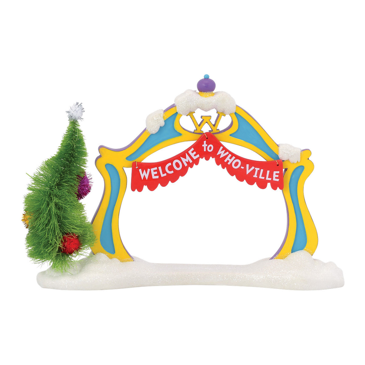 Department 56 The Grinch Village Christmas Decoration - The Grinch Archway - 21cm | Delivery ± 3 weeks