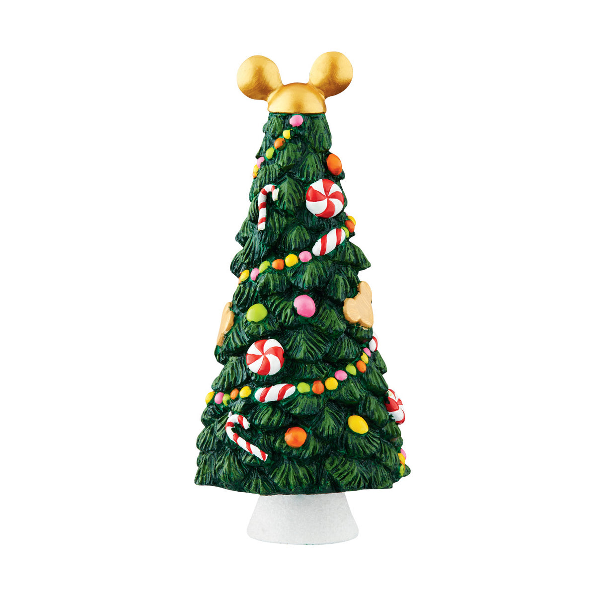 Department 56 Disney Village Christmas Decoration - Mickey's Candy Tree - 16.5cm | Delivery ± 4 weeks