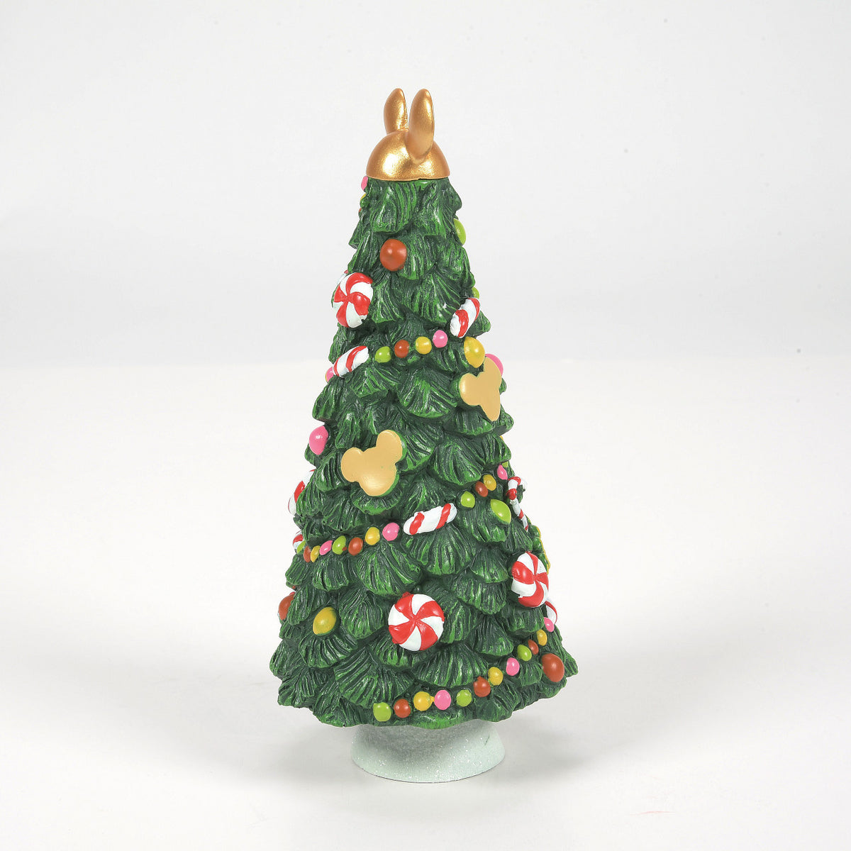 Department 56 Disney Village Christmas Decoration - Mickey's Candy Tree - 16.5cm | Delivery ± 4 weeks