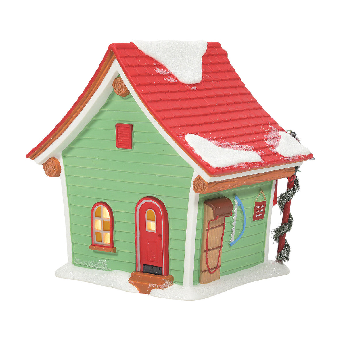 Department 56 Disney Village Christmas House - Mickey's Tree Lot - 16cm | Delivery ± 3 weeks