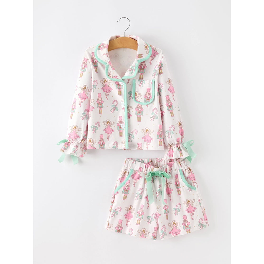 Rylee Faith Designs - Mother & Daughter Christmas Pajama Set - Nutcracker Ballet