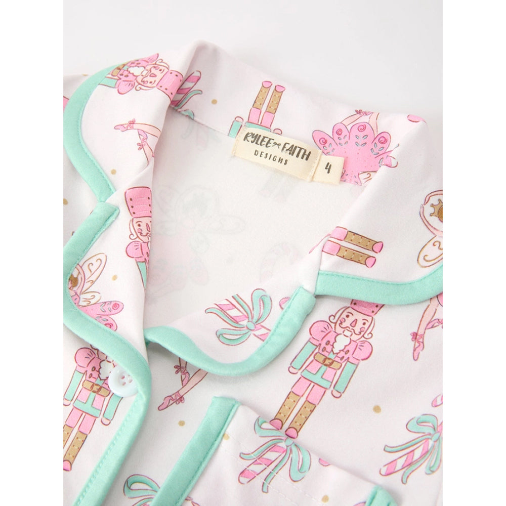 Rylee Faith Designs - Mother & Daughter Christmas Pajama Set - Nutcracker Ballet