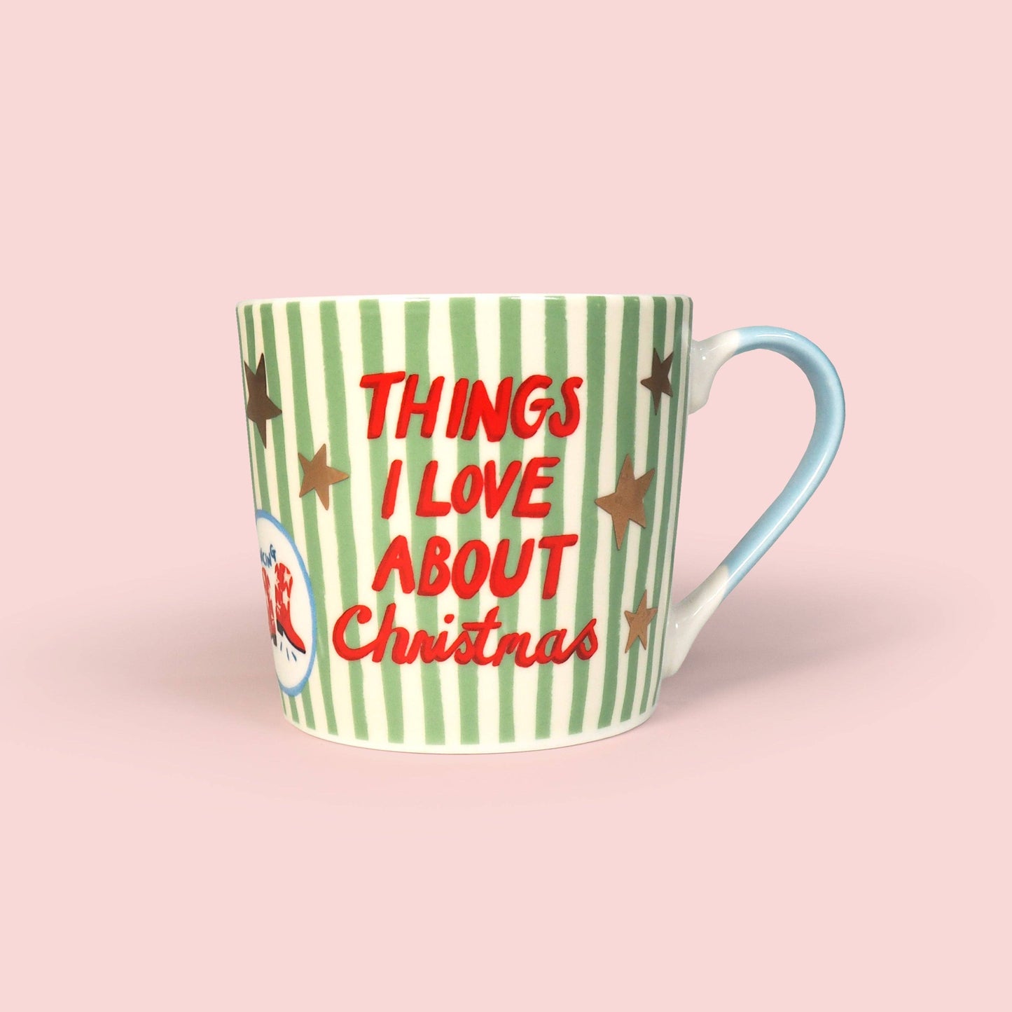 Eleanor Bowmer Christmas Mug -'Things I Love About Christmas' Mug