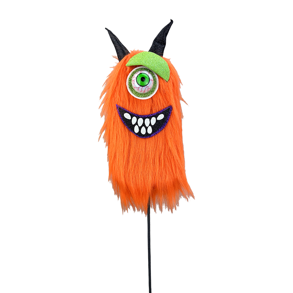 Viv! Christmas Halloween Decoratie - Harig Monster Decoratietak - 61 cm