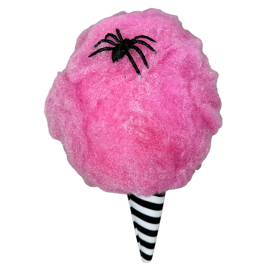 Viv! Christmas Halloween Decoratie - Roze Glitter Suikerspin - 36cm