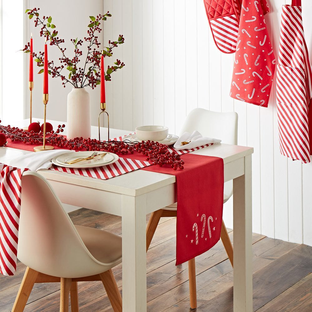 Viv! Christmas Placemats - Candy Cane - Set of 4