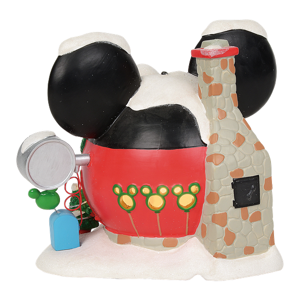 Department 56 Disney Village Christmas House - Mickey's Balloon Inflators - 20cm | Delivery ± 3 weeks
