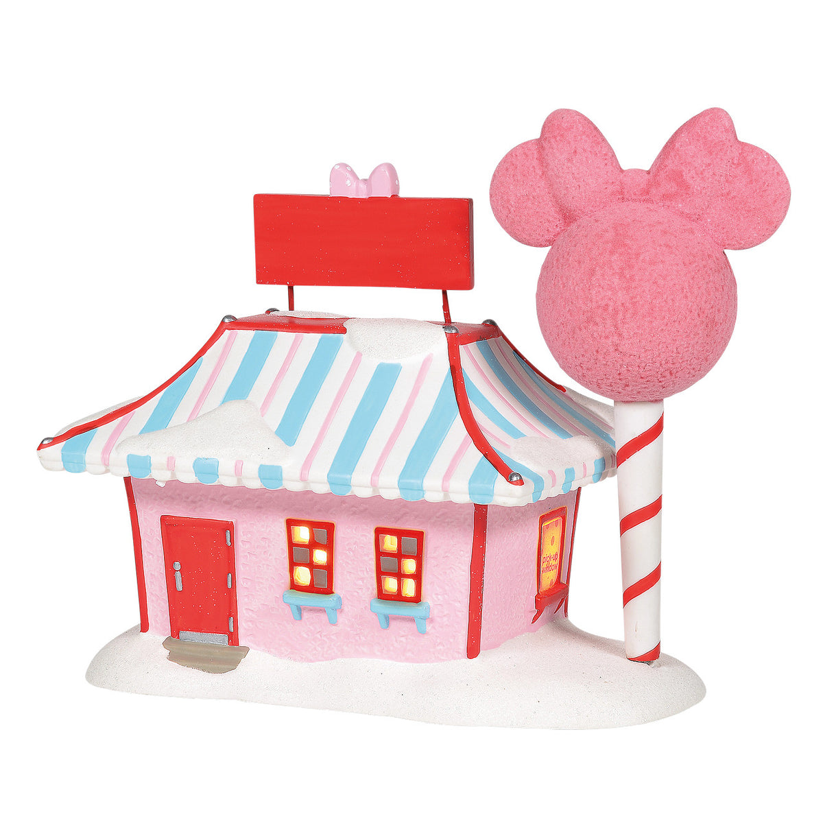 Department 56 Disney Village Christmas House - Minnie's Cotton Candy Shop - 21cm | Delivery ± 3 weeks