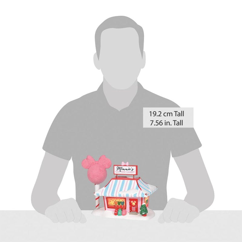 Department 56 Disney Village Christmas House - Minnie's Cotton Candy Shop - 21cm | Delivery ± 3 weeks