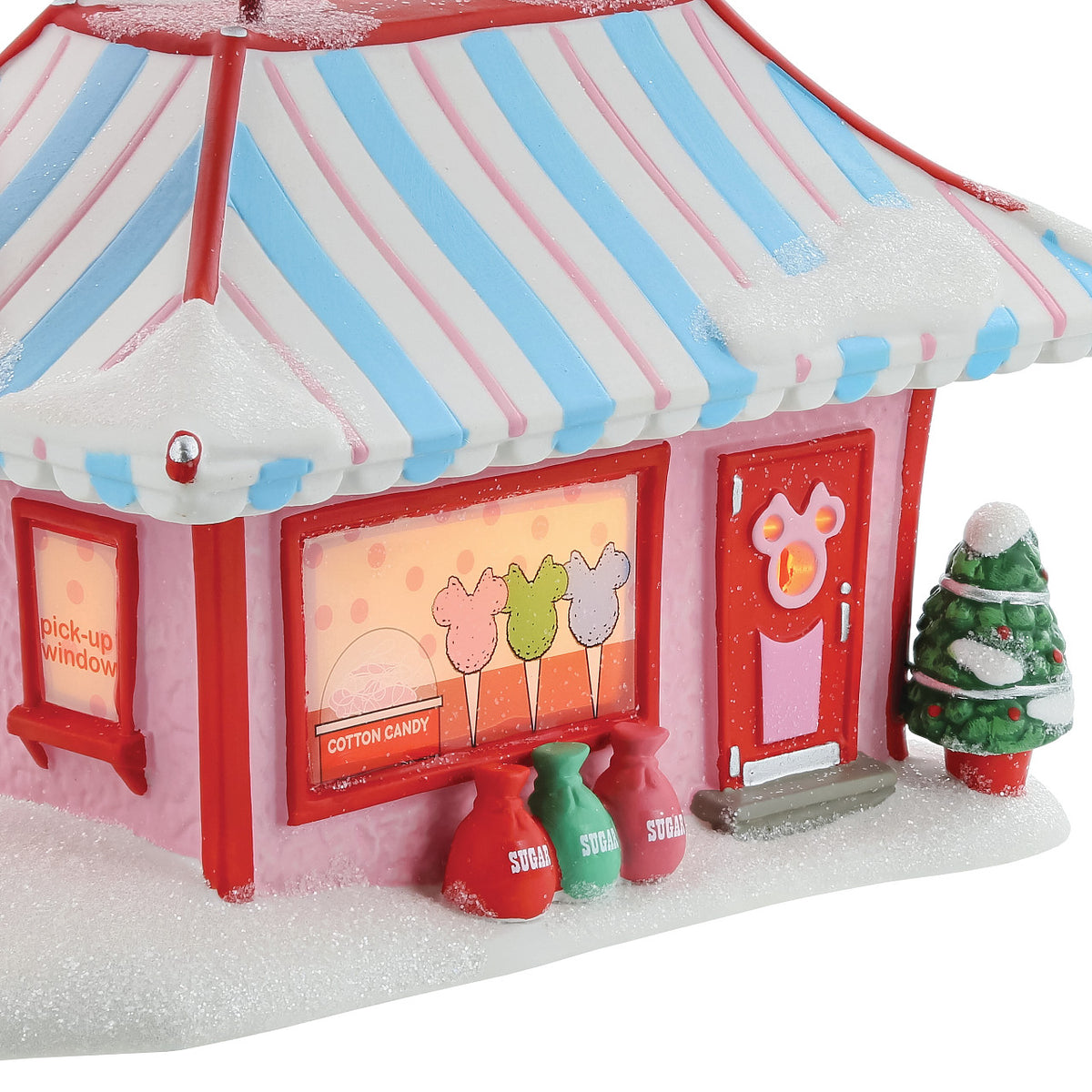 Department 56 Disney Village Christmas House - Minnie's Cotton Candy Shop - 21cm | Delivery ± 3 weeks