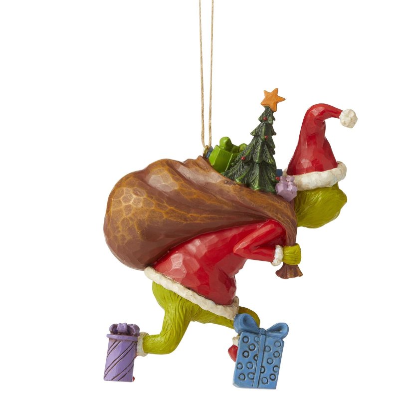 Jim Shore The Grinch Christmas Ornament - Tiptoeing - 11.5cm | Delivery ± 3 weeks
