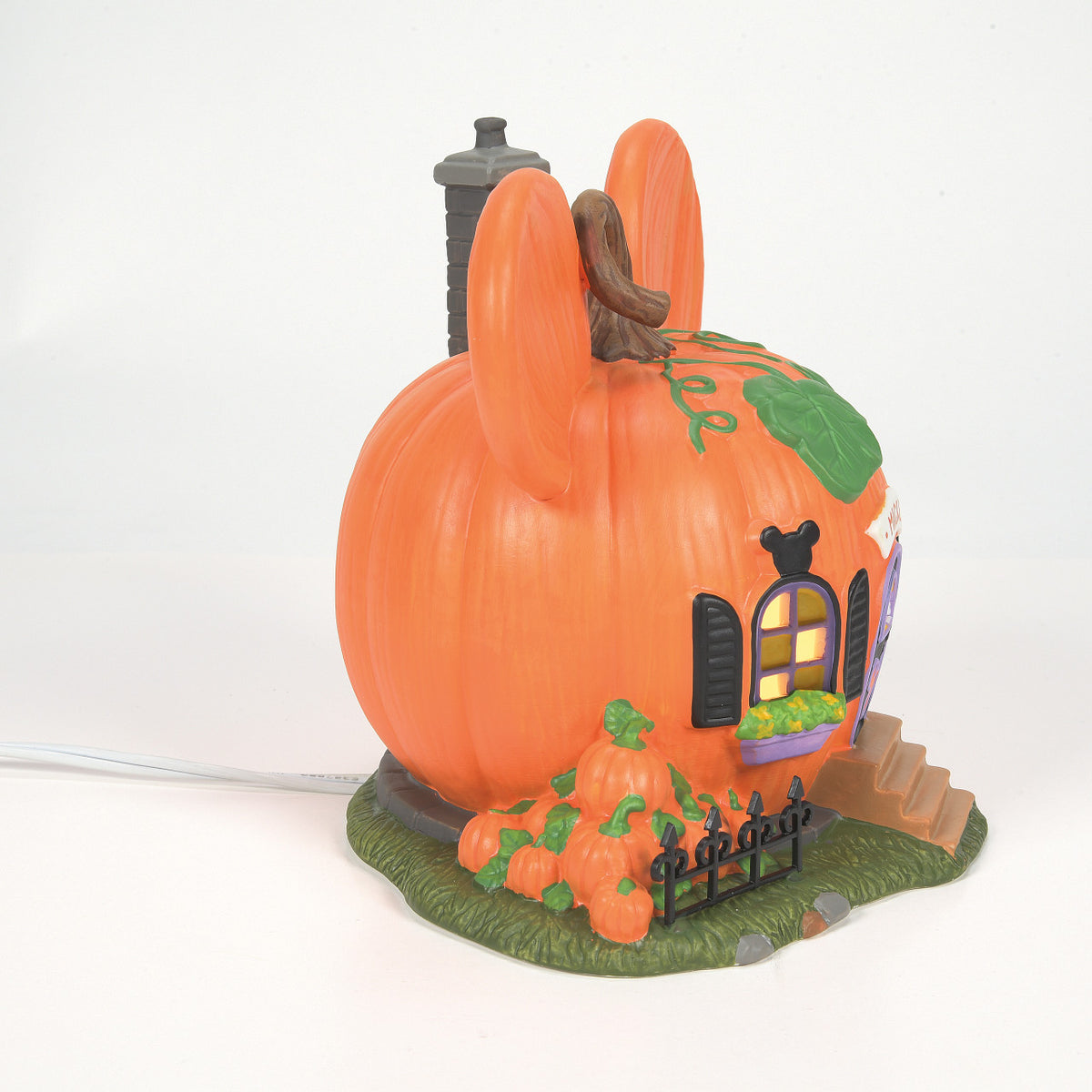 Department 56 Disney Village Halloween House - Mickey Mouse's Pumpkintown House - 16cm | Delivery ± 3 weeks