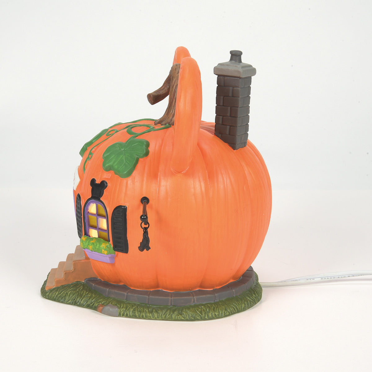 Department 56 Disney Village Halloween House - Mickey Mouse's Pumpkintown House - 16cm | Delivery ± 3 weeks