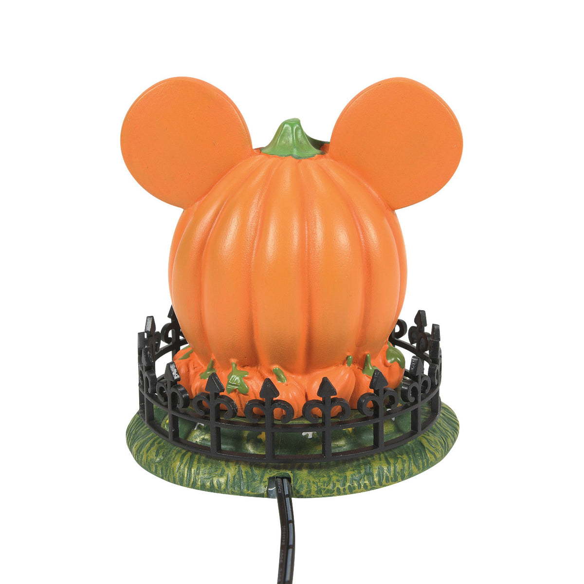 Department 56 Disney Village Halloween Decoration - Mickey Mouse's Town Centre Pumpkin - 10cm | Delivery ± 3 weeks