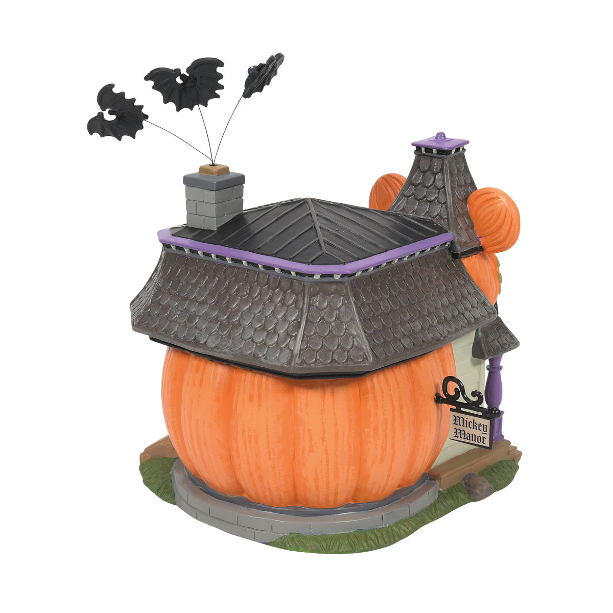 Department 56 Disney Village Halloween House - Mickey Mouse's Pumpkin Manor - 17.5cm | Delivery ± 3 weeks