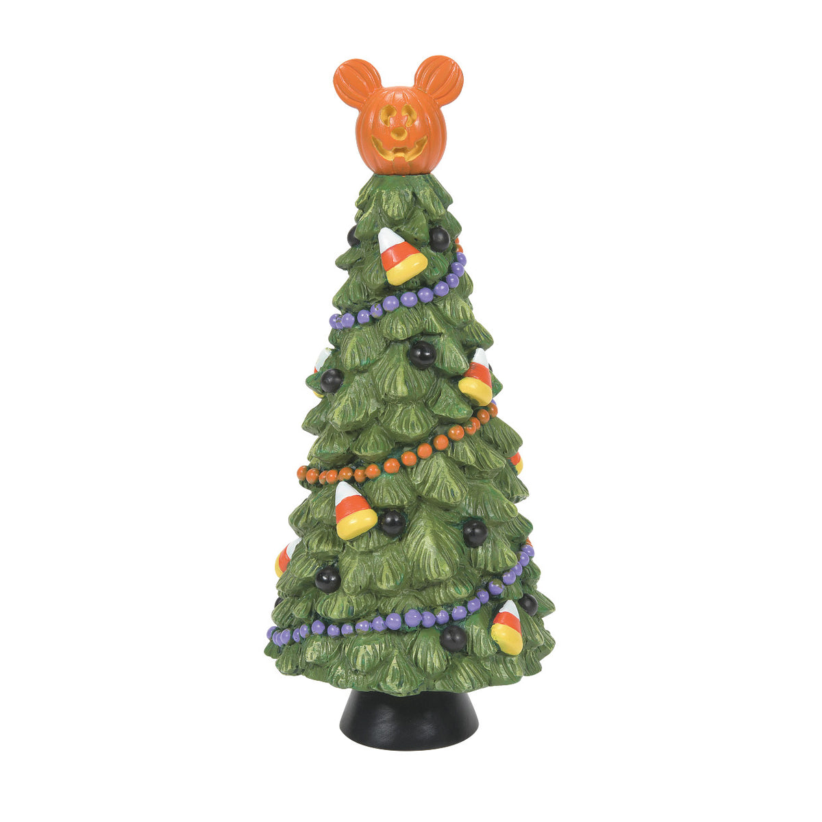 Department 56 Disney Village Halloween Decoration - Pumpkintown Tree - 17cm | Delivery ± 3 weeks