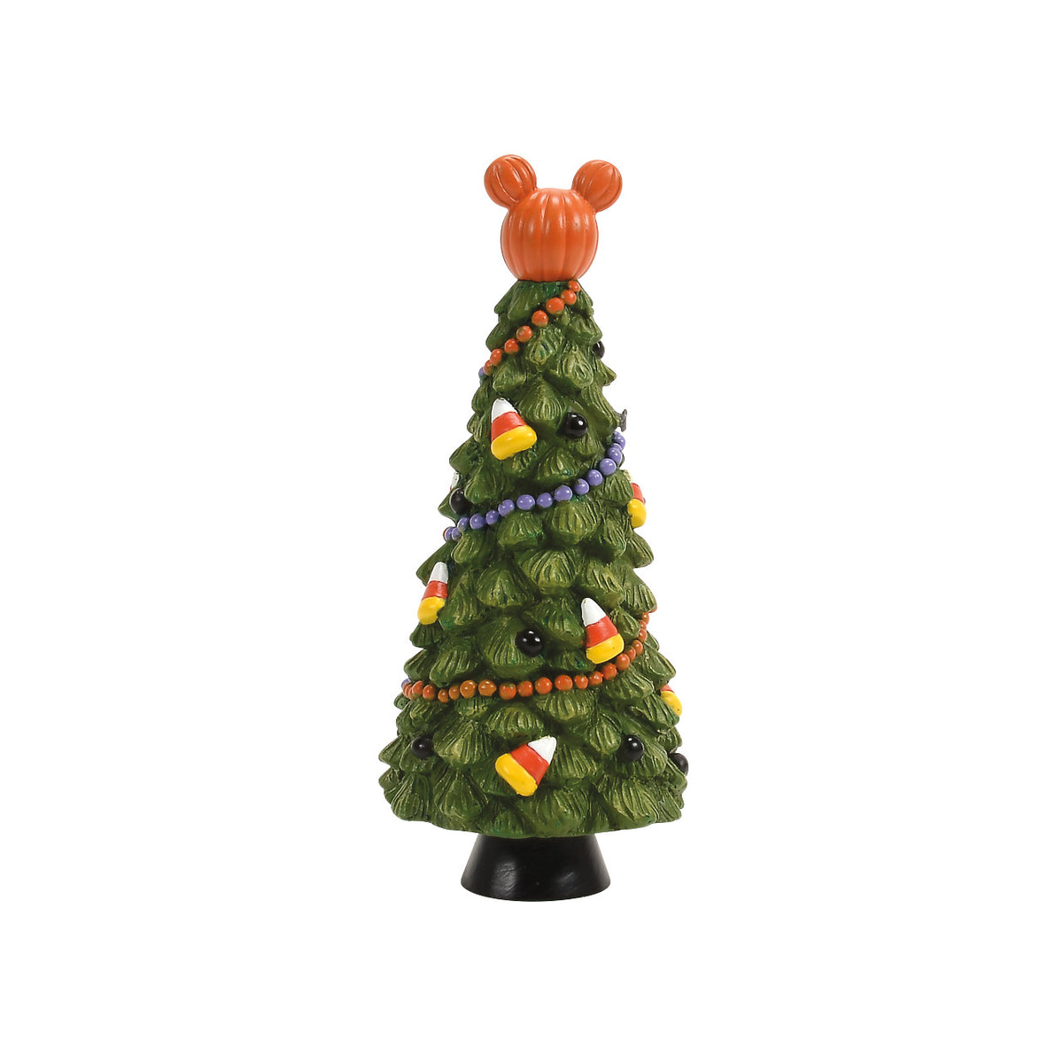 Department 56 Disney Village Halloween Decoration - Pumpkintown Tree - 17cm | Delivery ± 3 weeks